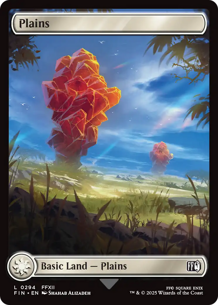 Plains (FIN-294) [FINAL FANTASY] Foil MTG Single Wizards of the Coast