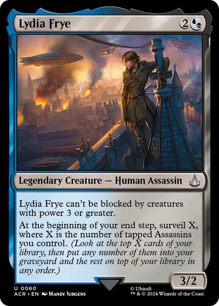 Lydia Frye (ACR-060) [Assassin's Creed] Foil MTG Single Wizards of the Coast