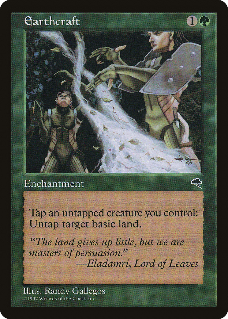 Earthcraft (TMP-222) [Tempest] MTG Single Wizards of the Coast