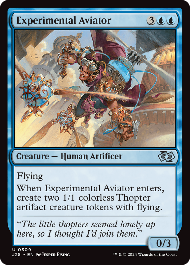 Experimental Aviator (J25-309) [Foundations Jumpstart] MTG Single Wizards of the Coast