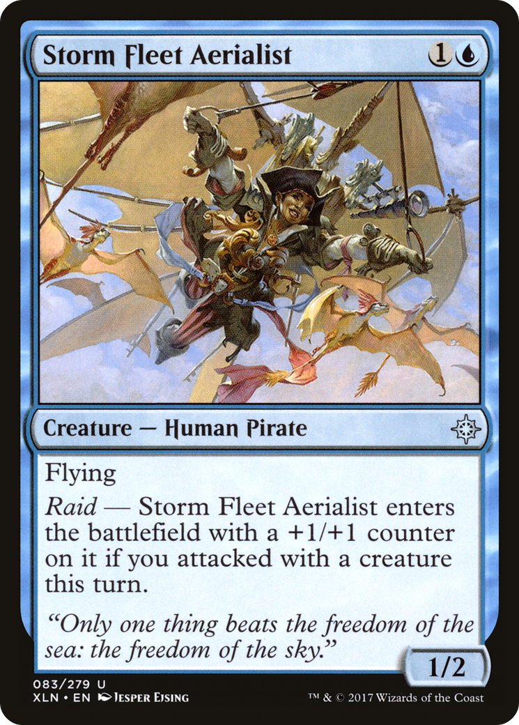 Storm Fleet Aerialist (XLN-083) [Ixalan] Foil MTG Single Wizards of the Coast
