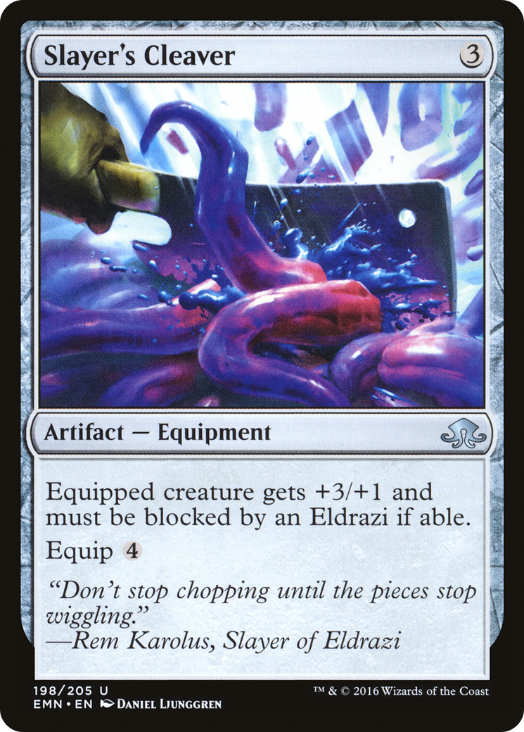 Slayer's Cleaver (EMN-198) [Eldritch Moon] MTG Single Wizards of the Coast