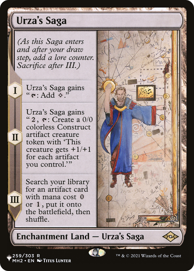 Urza's Saga (LIST-259/303) [Mystery Booster] The List MTG Single Wizards of the Coast