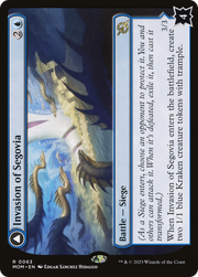Invasion of Segovia (MOM-063) [March of the Machine] Foil MTG Single Wizards of the Coast