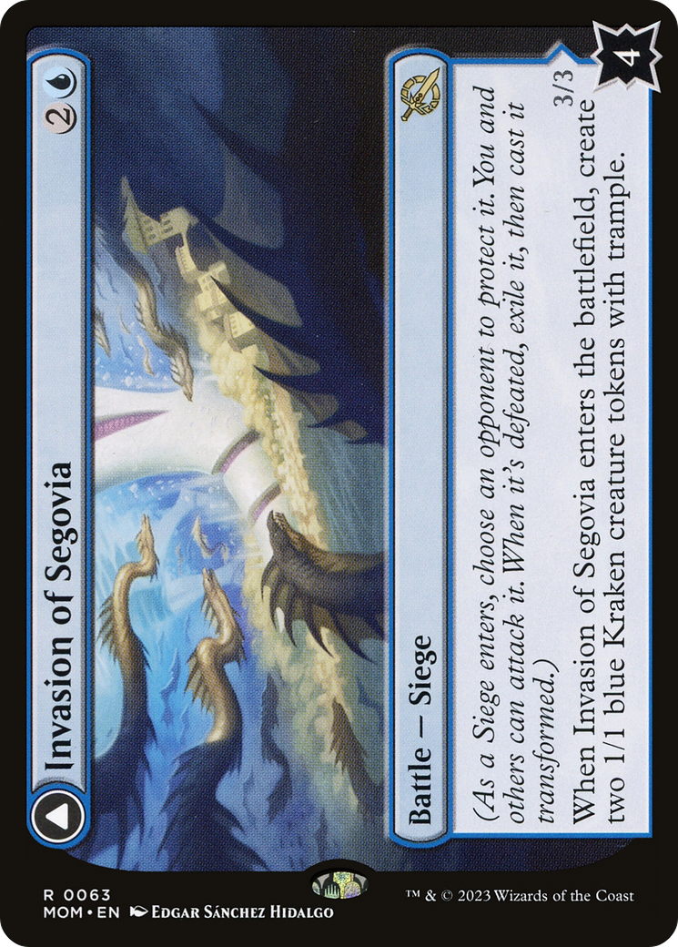 Invasion of Segovia (MOM-063) [March of the Machine] MTG Single Wizards of the Coast