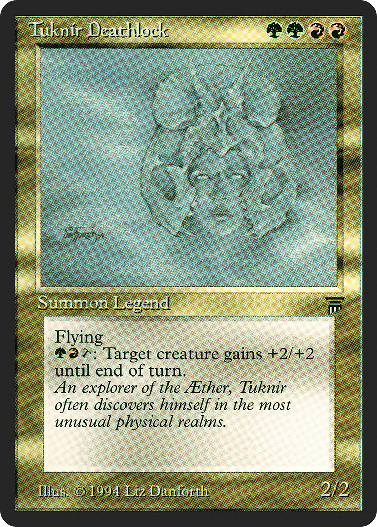 Tuknir Deathlock (LEG-) [Oldschool] Legends MTG Single Wizards of the Coast