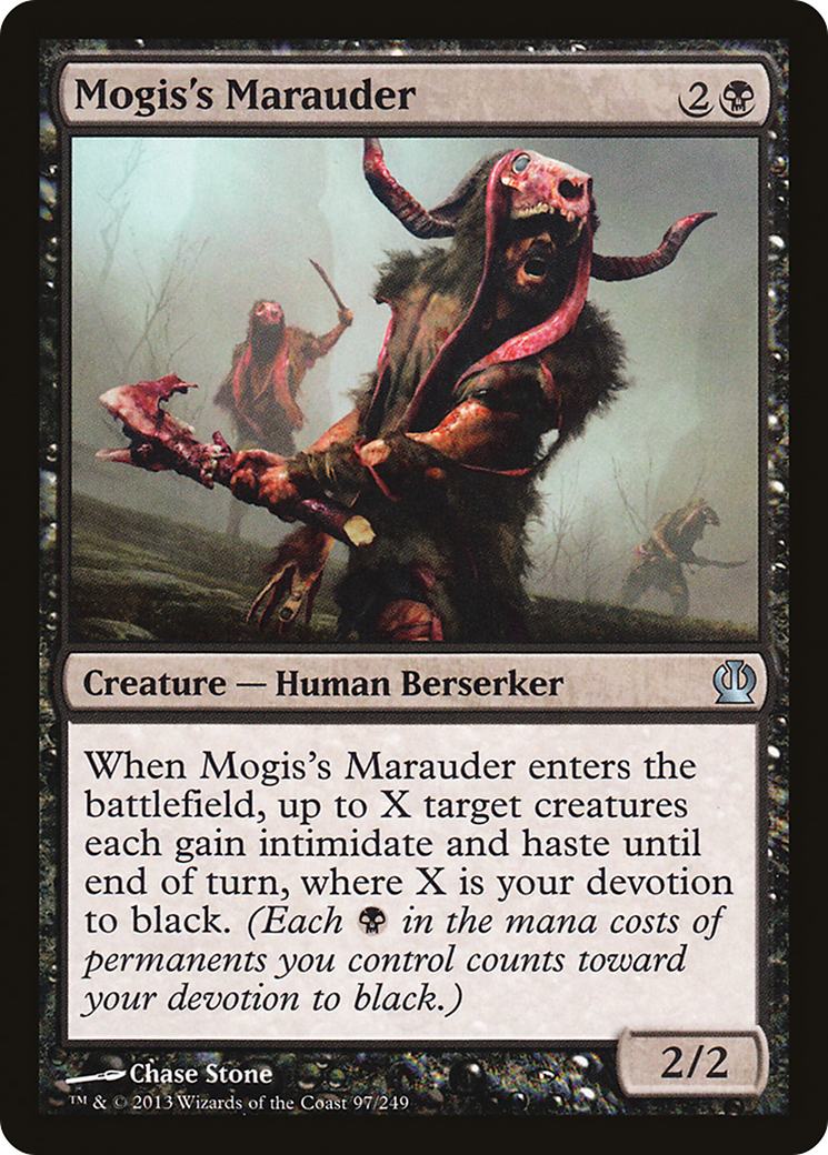 Mogis's Marauder (THS-097) [Theros] Foil MTG Single Wizards of the Coast