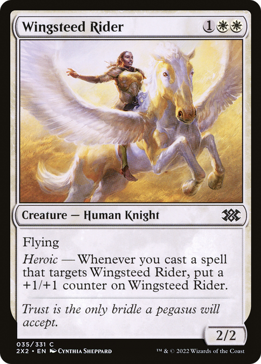 Wingsteed Rider (2X2-035) [Double Masters 2022] MTG Single Wizards of the Coast