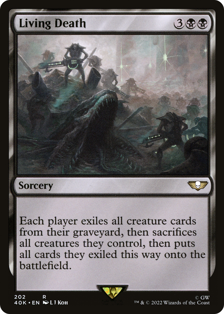 Living Death (40K-202) [Warhammer 40,000 Commander] MTG Single Wizards of the Coast
