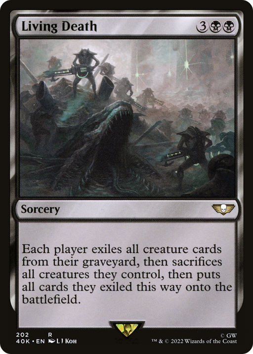 Living Death (40K-202) [Warhammer 40,000 Commander] MTG Single Wizards of the Coast