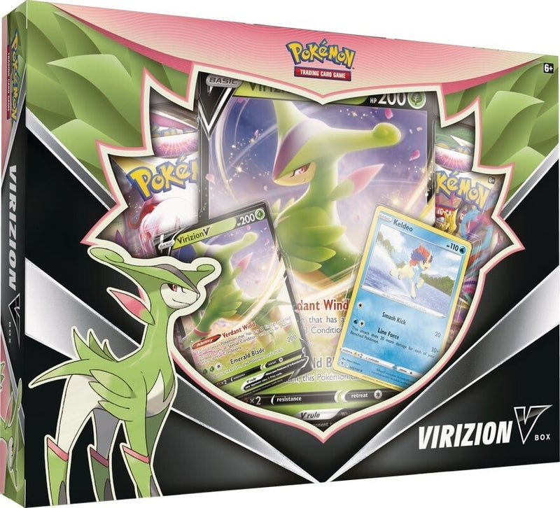Pokémon Virizion V Box Pokemon Sealed Pokémon   