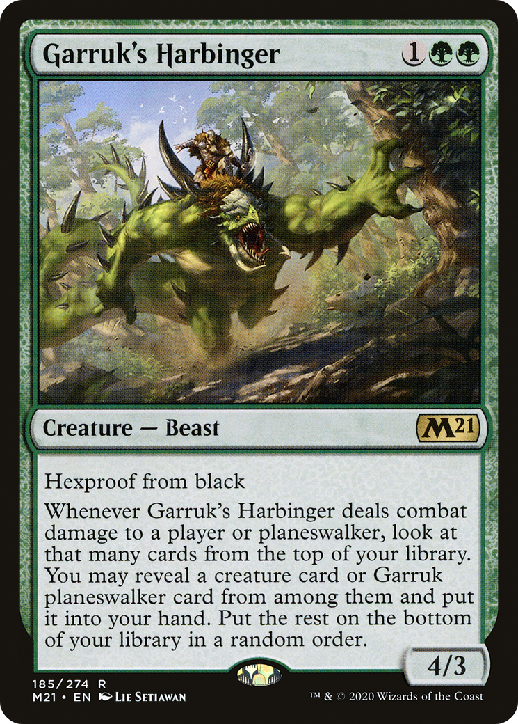 Garruk's Harbinger (M21-185) [Core Set 2021] MTG Single Wizards of the Coast