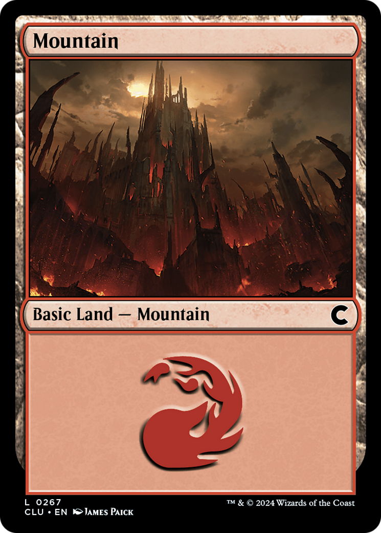 Mountain (0267) (CLU-267) [Ravnica: Clue Edition] MTG Single Wizards of the Coast