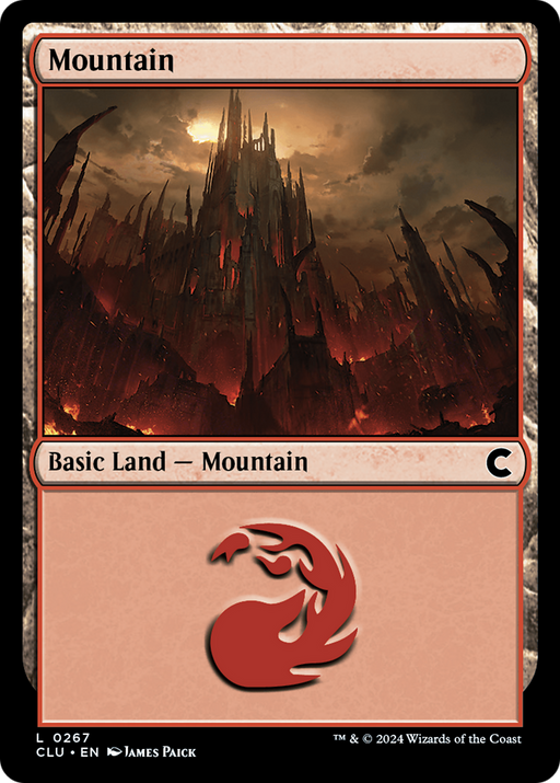 Mountain (0267) (CLU-267) [Ravnica: Clue Edition] MTG Single Wizards of the Coast
