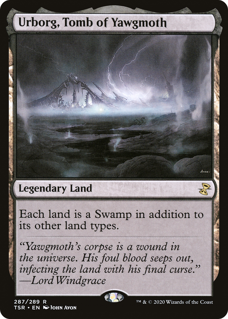 Urborg, Tomb of Yawgmoth [Time Spiral Remastered] MTG Single Magic: The Gathering