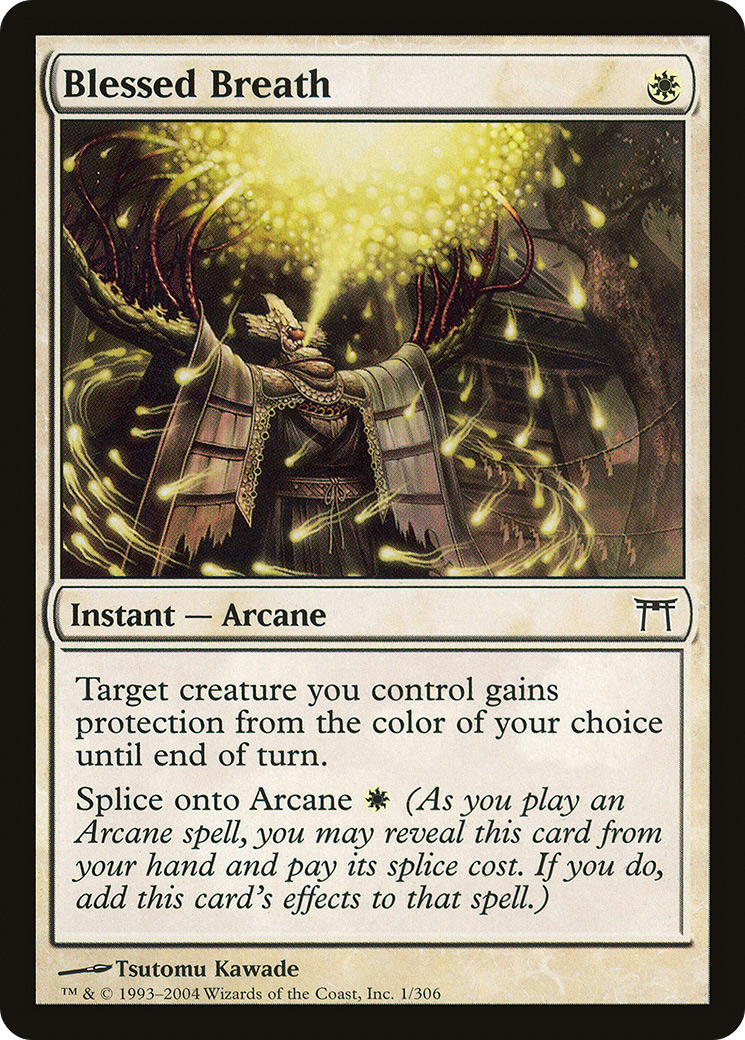 Blessed Breath (CHK-001) [Champions of Kamigawa] Foil MTG Single Wizards of the Coast