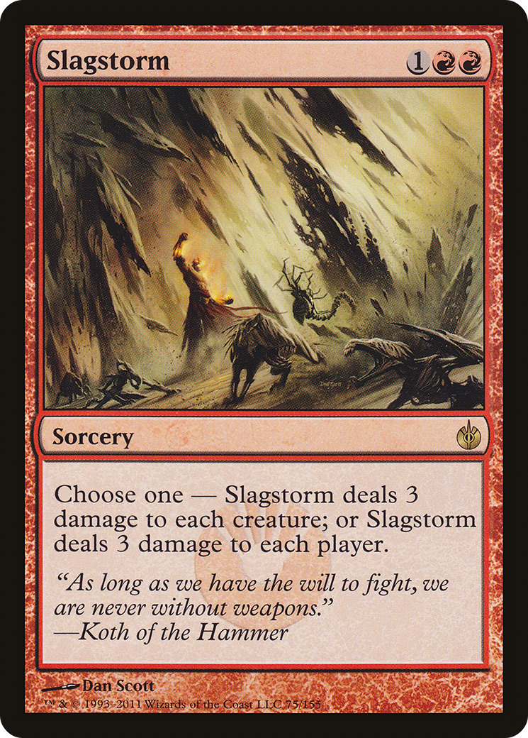 Slagstorm (MBS-075) [Mirrodin Besieged] MTG Single Wizards of the Coast