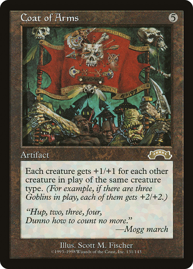 Coat of Arms (EXO-131) [Exodus] MTG Single Wizards of the Coast
