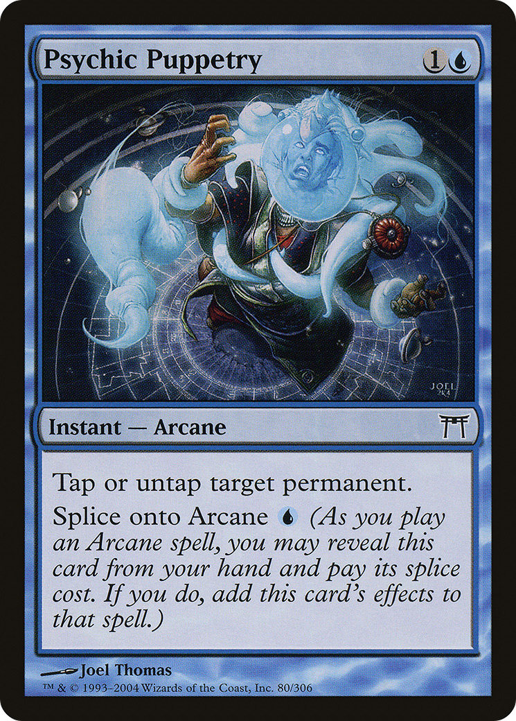 Psychic Puppetry (CHK-080) [Champions of Kamigawa] MTG Single Wizards of the Coast