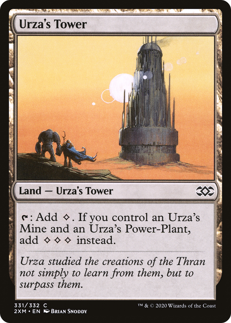 Urza's Tower (2XM-331) [Double Masters] Foil MTG Single Wizards of the Coast