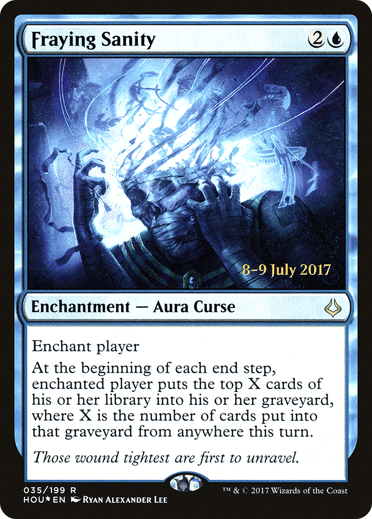 Fraying Sanity (PRE-035) [Hour of Devastation Promos] Foil MTG Single Wizards of the Coast