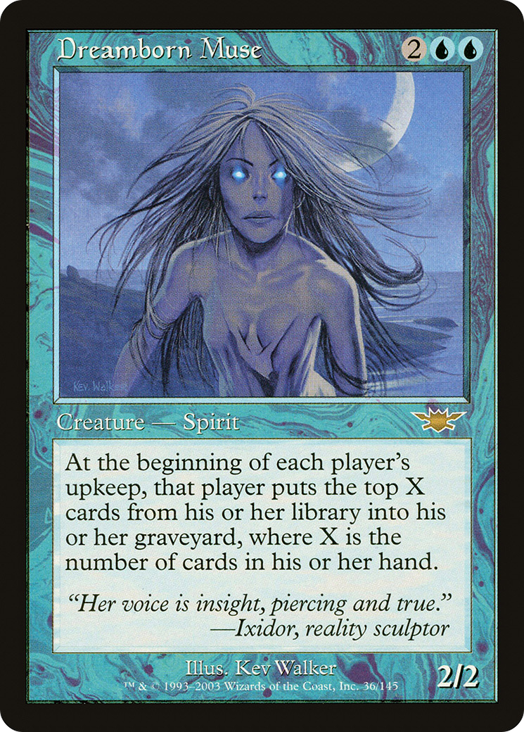 Dreamborn Muse (LGN-036) [Legions] MTG Single Wizards of the Coast