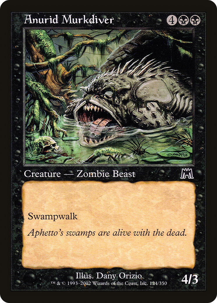 Anurid Murkdiver (ONS-124) [Onslaught] Foil MTG Single Wizards of the Coast