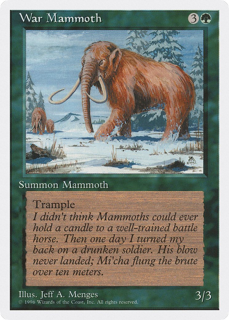 War Mammoth (2PS-045) [Misc] Introductory Two-Player Set MTG Single Wizards of the Coast