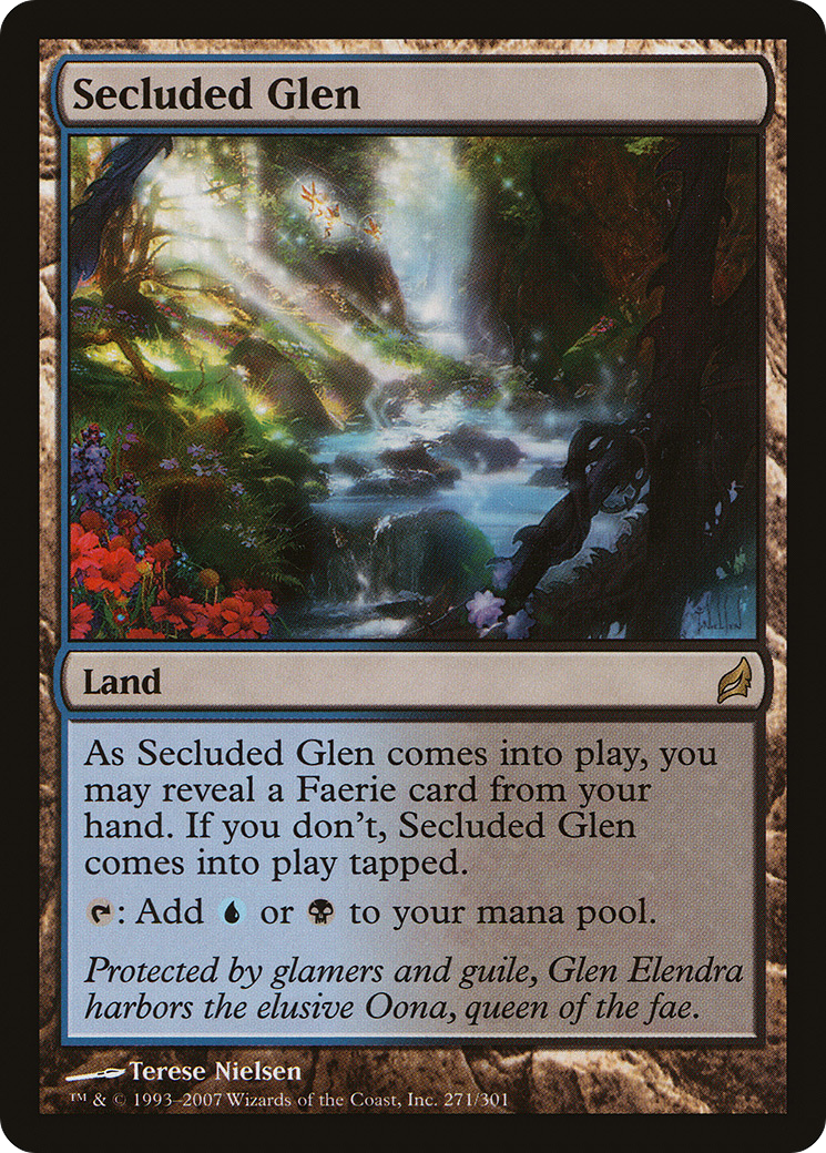 Secluded Glen (LRW-271) [Lorwyn] Foil MTG Single Wizards of the Coast