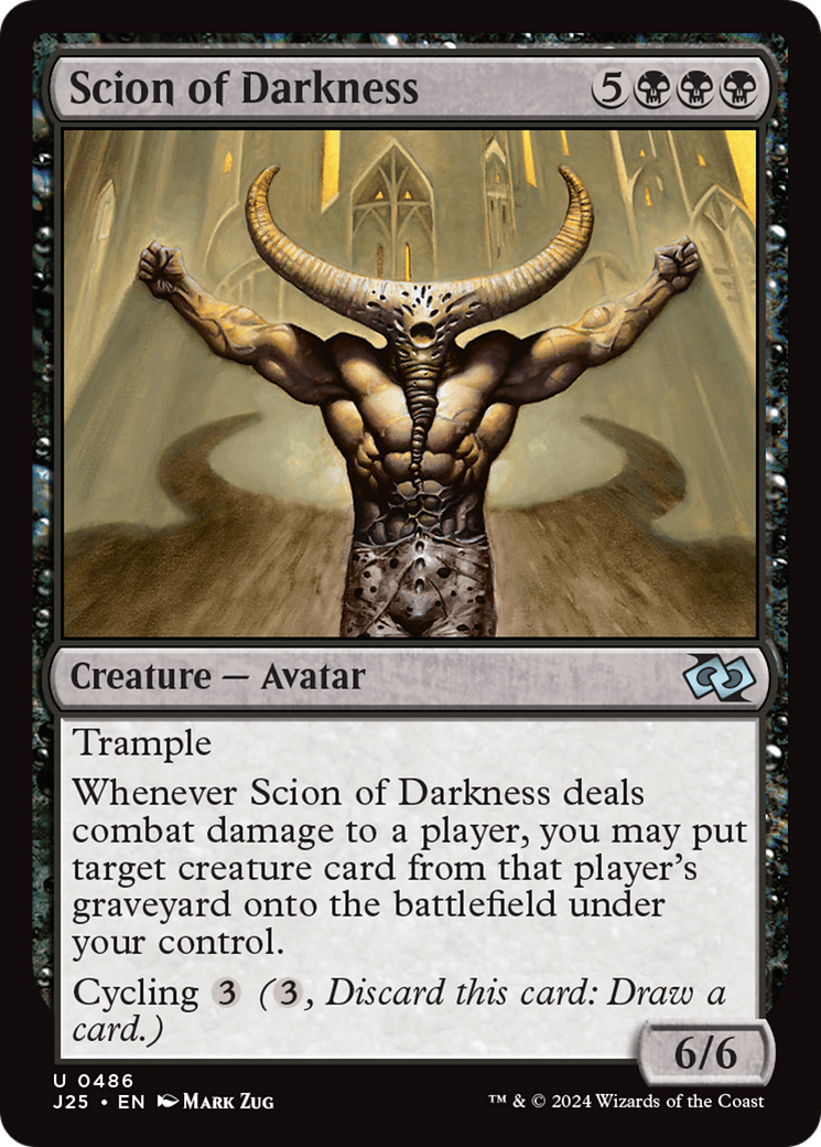 Scion of Darkness (J25-486) [Foundations Jumpstart] MTG Single Wizards of the Coast