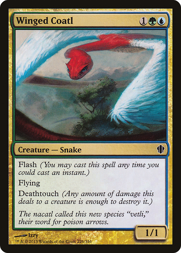 Winged Coatl (C13-226) [Commander 2013] MTG Single Wizards of the Coast