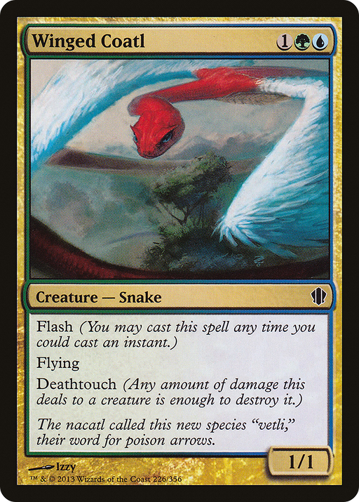 Winged Coatl (C13-226) [Commander 2013] MTG Single Wizards of the Coast