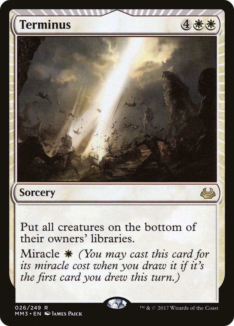 Terminus (MM3-026) [Modern Masters 2017] Foil MTG Single Modern Masters 2017