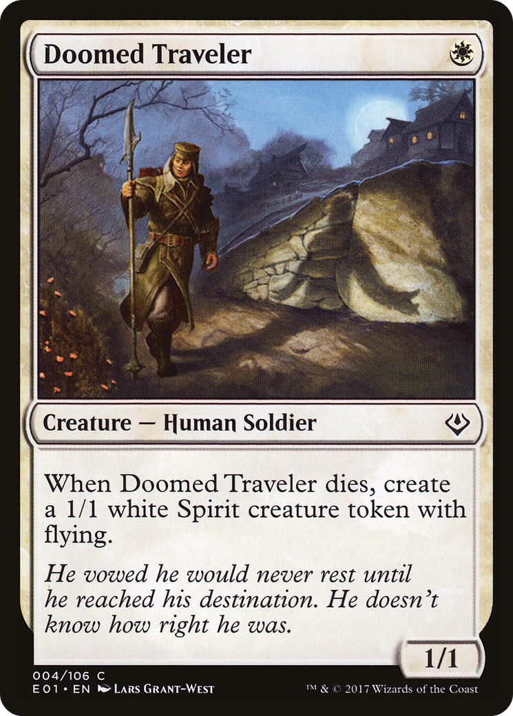 Doomed Traveler (AC2-004) [Misc] Archenemy: Nicol Bolas MTG Single Wizards of the Coast