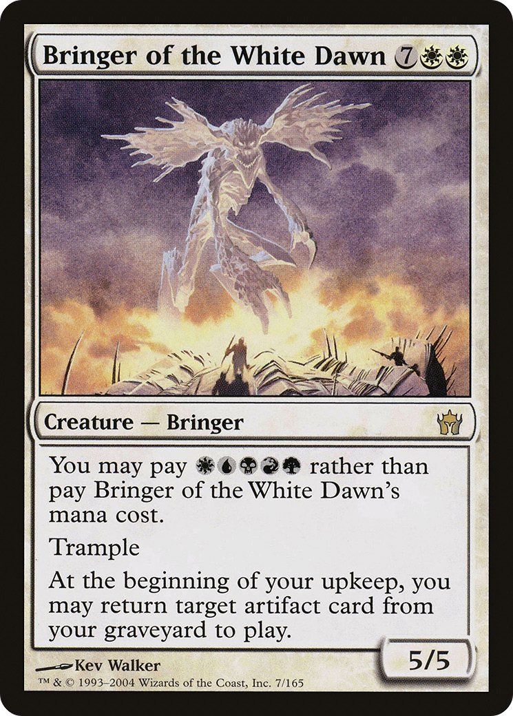 Bringer of the White Dawn (5DN-007) [Fifth Dawn] MTG Single Wizards of the Coast