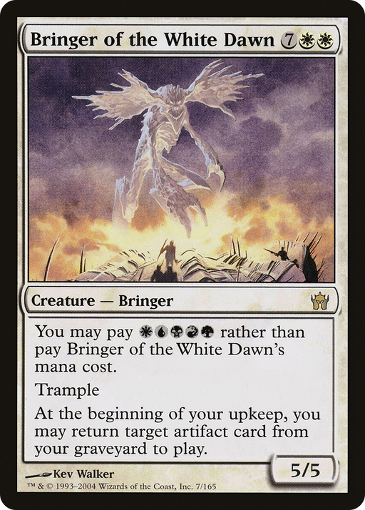 Bringer of the White Dawn (5DN-007) [Fifth Dawn] Foil MTG Single Wizards of the Coast