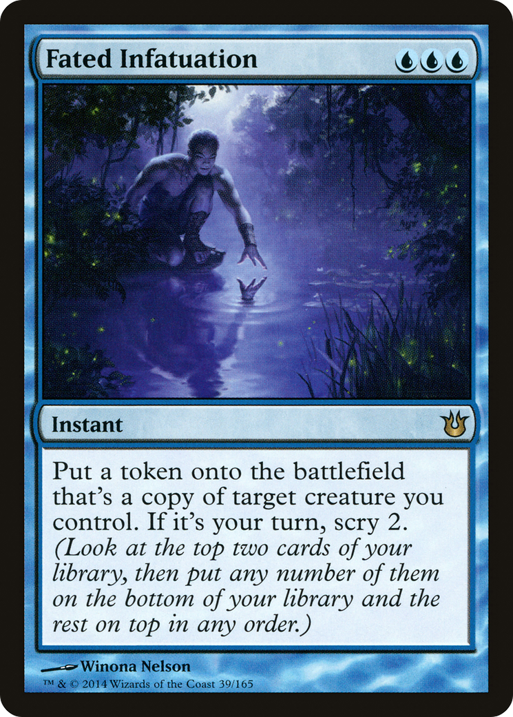 Fated Infatuation (BNG-039) [Born of the Gods] Foil MTG Single Wizards of the Coast