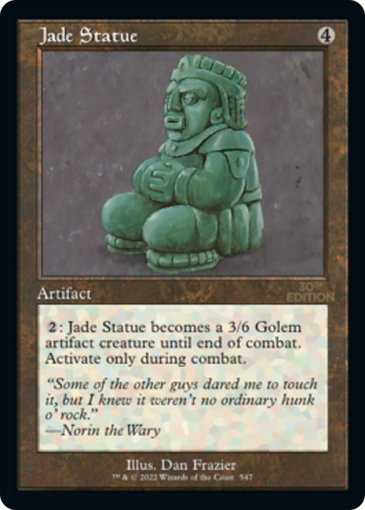 Jade Statue (30A-547) [30th Anniversary Edition] MTG Single Wizards of the Coast