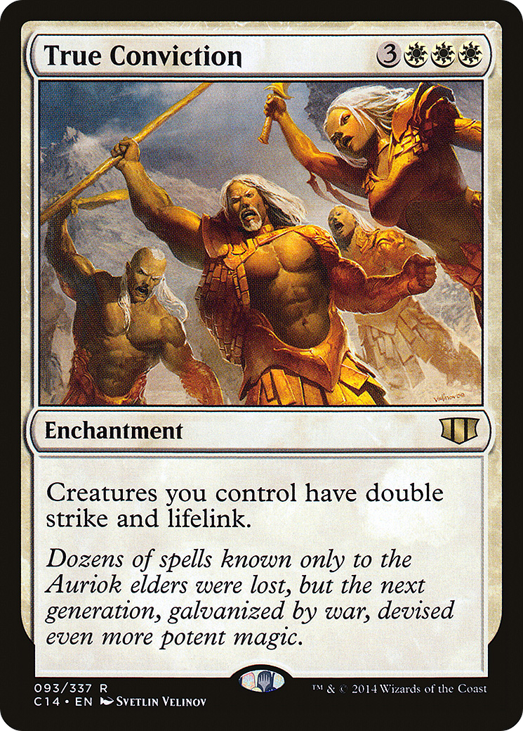 True Conviction (C14-093) [Commander 2014] MTG Single Wizards of the Coast