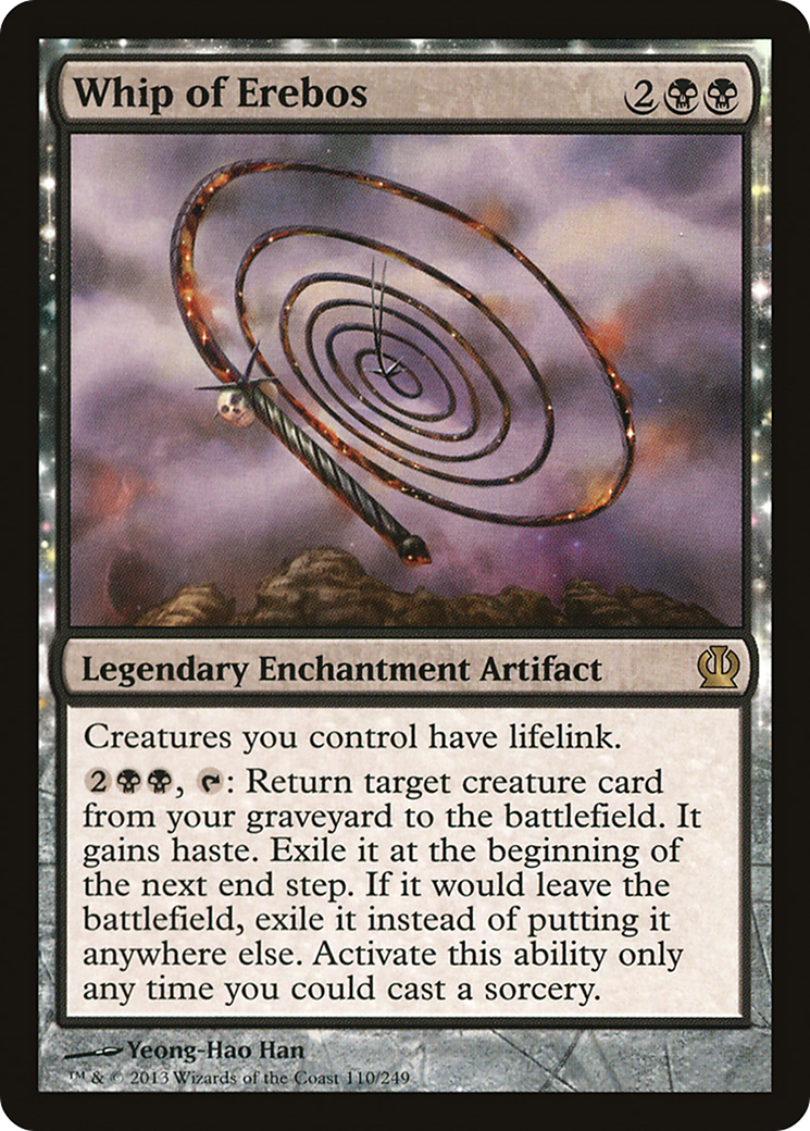 Whip of Erebos (THS-110) [Theros] Foil MTG Single Wizards of the Coast