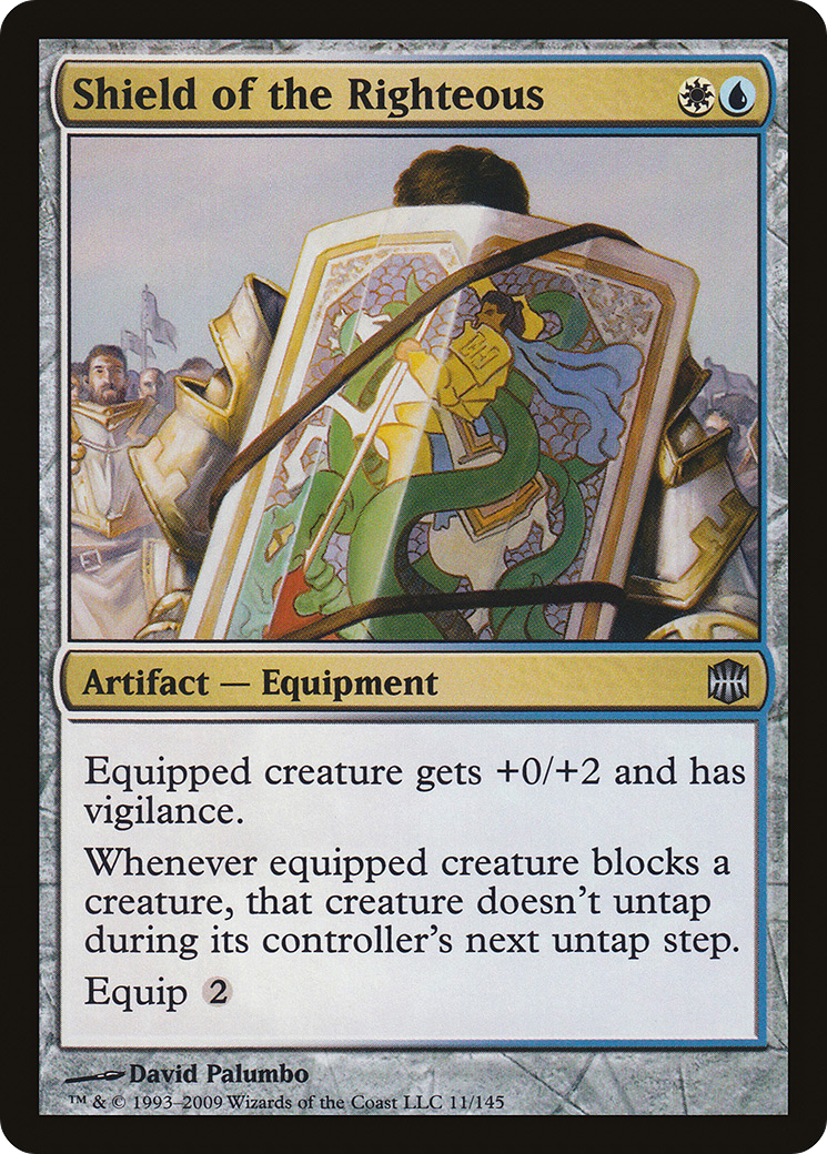 Shield of the Righteous (ARB-011) [Alara Reborn] MTG Single Wizards of the Coast