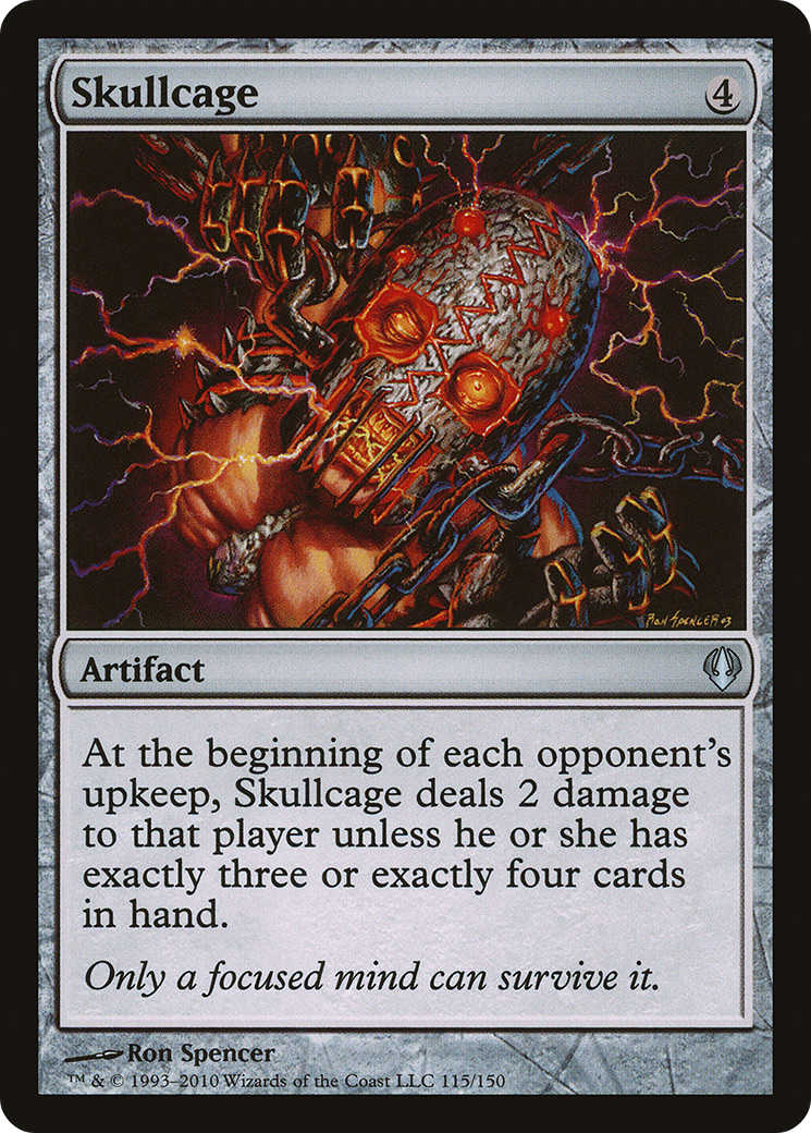Skullcage (ARC-115) [Misc] Archenemy MTG Single Wizards of the Coast