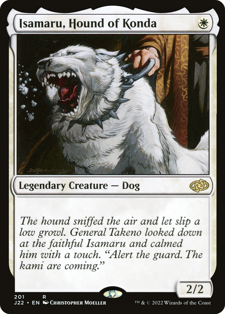 Isamaru, Hound of Konda (J22-201) [Jumpstart 2022] MTG Single Wizards of the Coast