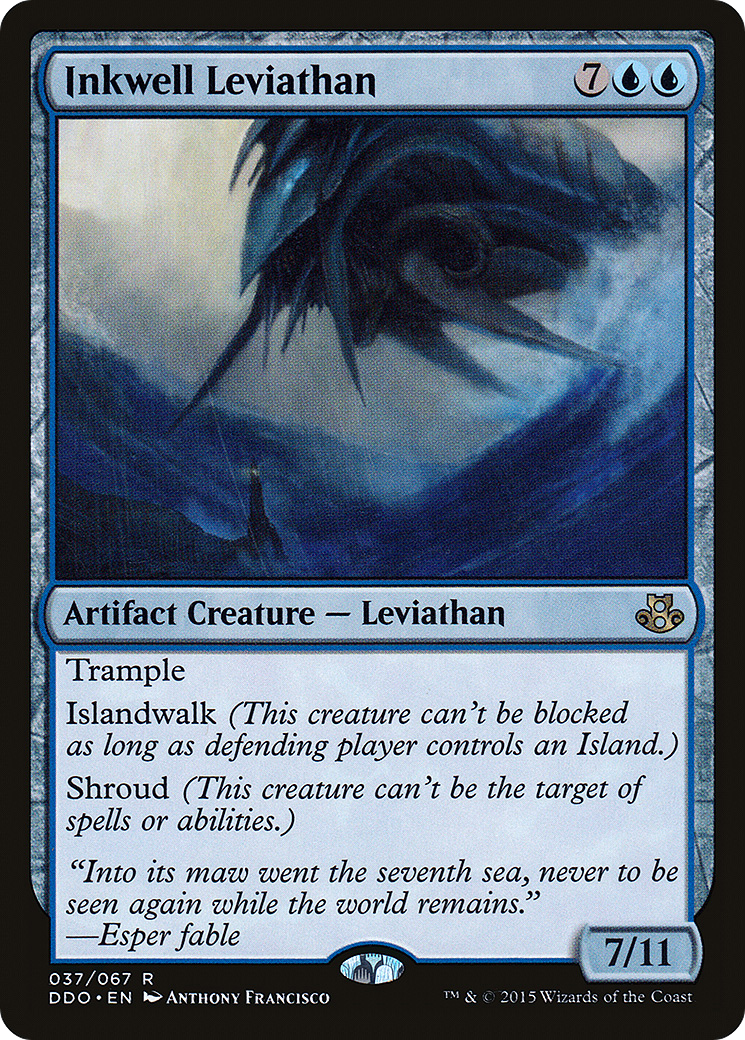 Inkwell Leviathan (DDO-037) [Misc] Duel Decks: Elspeth vs. Kiora MTG Single Wizards of the Coast