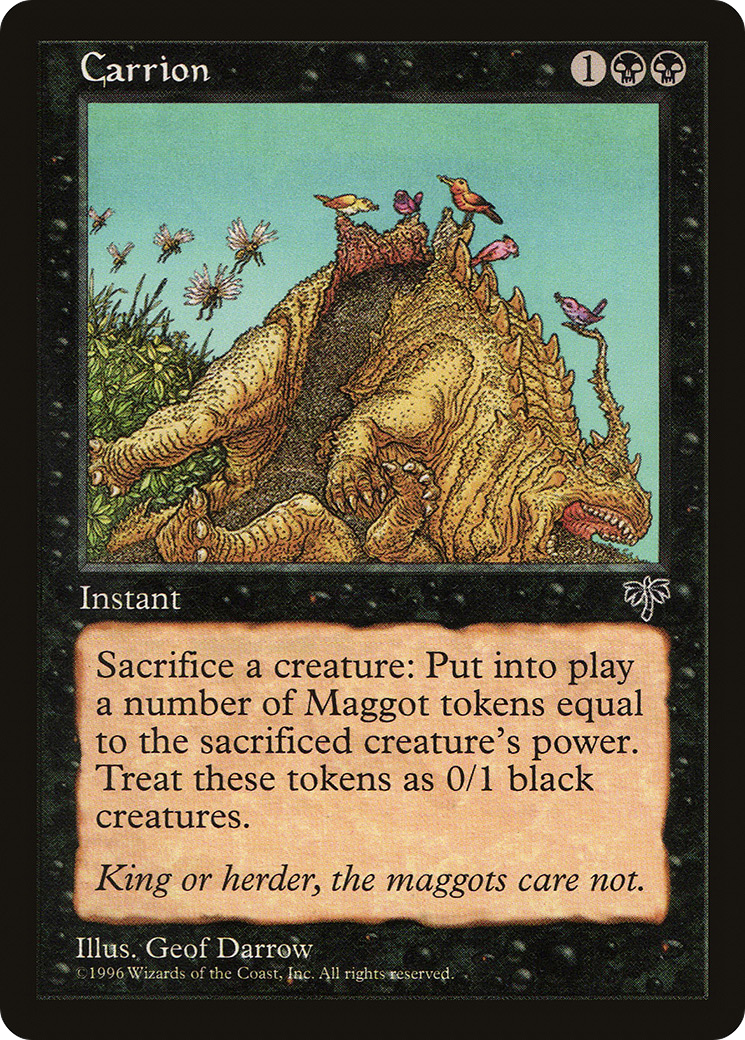 Carrion (MIR-111) [Mirage] MTG Single Wizards of the Coast