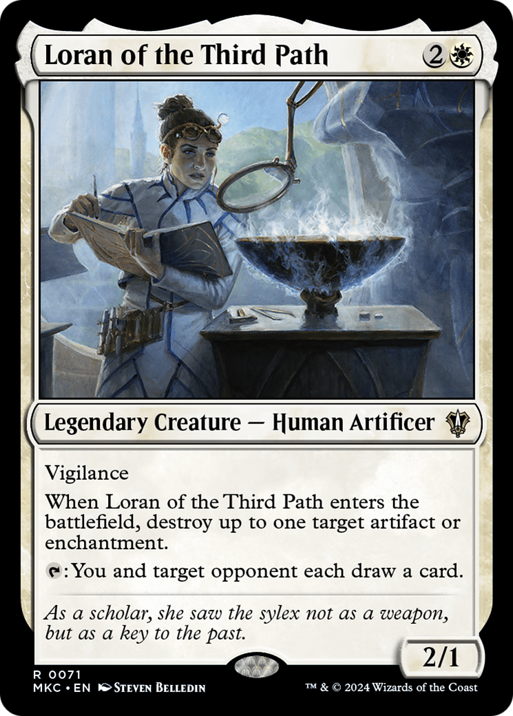 Loran of the Third Path (MKC-071) [Murders at Karlov Manor Commander] MTG Single Wizards of the Coast