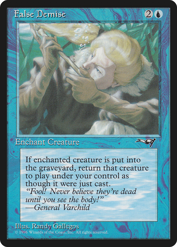 False Demise (ALL-27B) [Alliances] MTG Single Wizards of the Coast