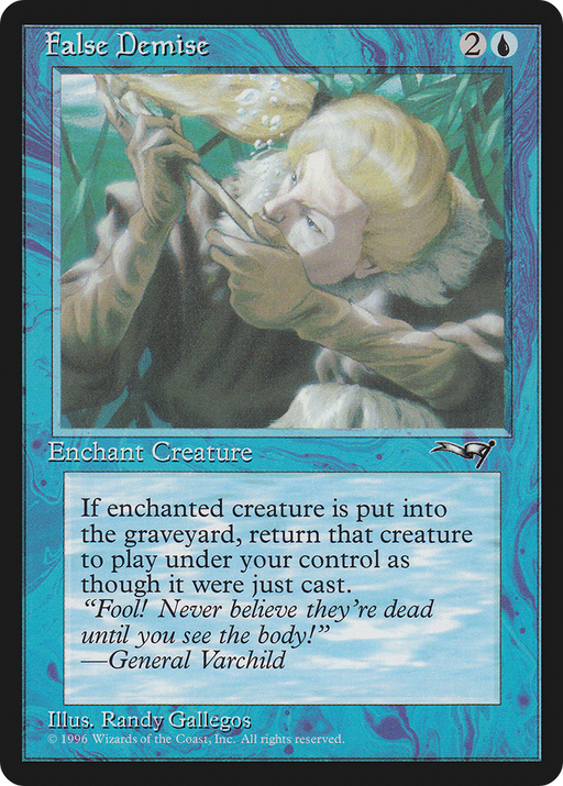 False Demise (ALL-27B) [Alliances] MTG Single Wizards of the Coast