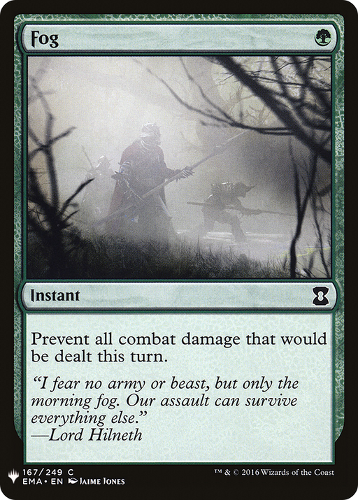 Fog (LIST-EMA-167) [Mystery Booster] The List MTG Single Wizards of the Coast