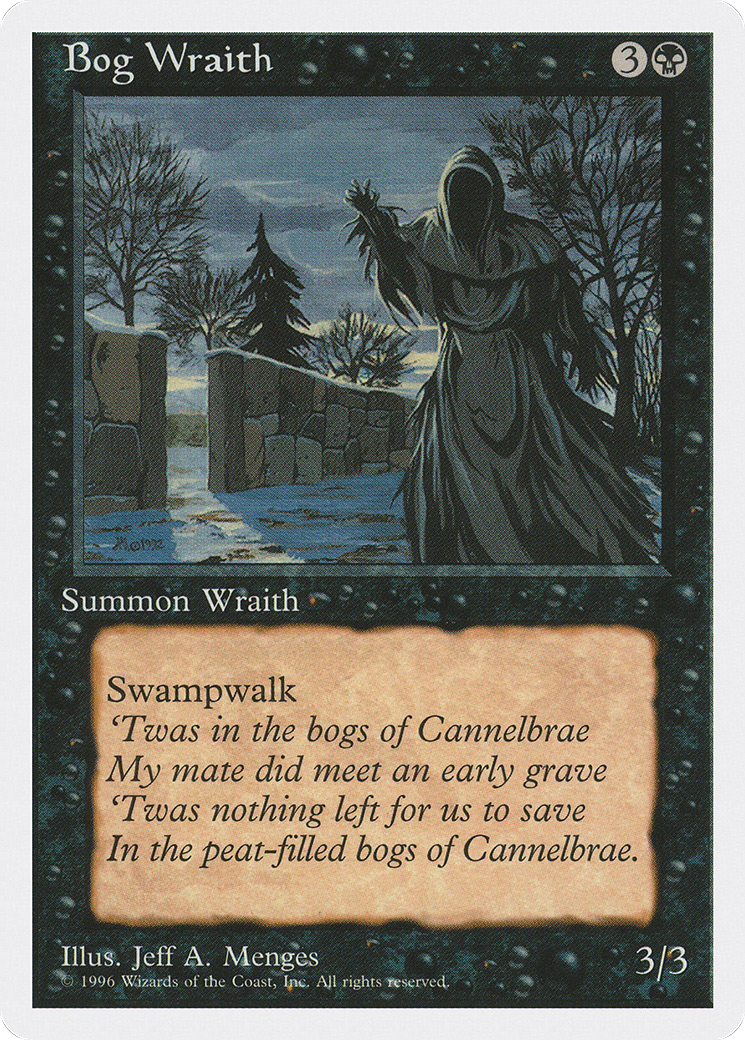 Bog Wraith (2PS-017) [Misc] Introductory Two-Player Set MTG Single Wizards of the Coast